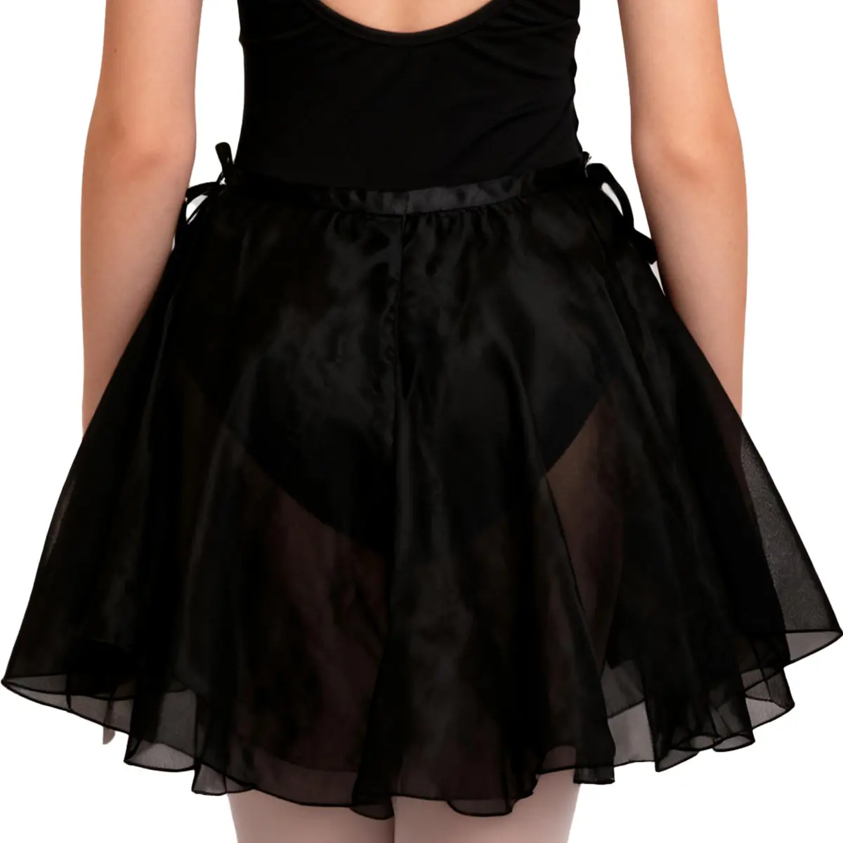 Wuchieal Sheer Wrap Skirt for Women | Ballet & Dancewear, One Size, Black - main product image