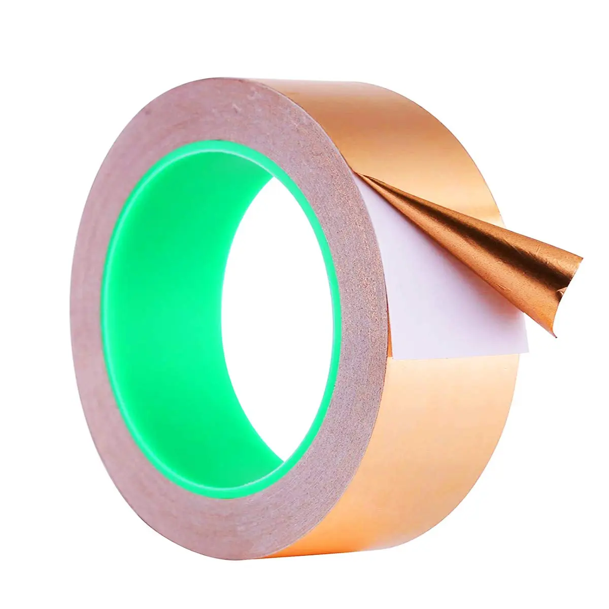 Zehhe Copper Foil Tape with Double-Sided Conductive 1inch | EMI Shielding & Stained Glass (21.8 yards) - main product image