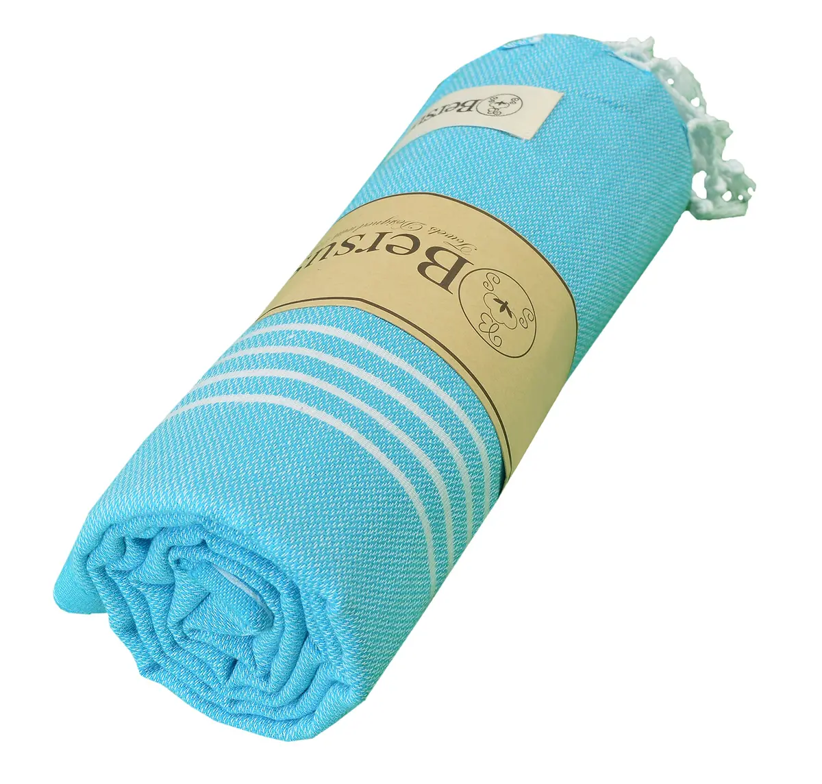 Bersuse Towels Anatolia XL Beach Blanket 61x82 Inches | Quick-Dry 100% Cotton Turkish Towel - view 2