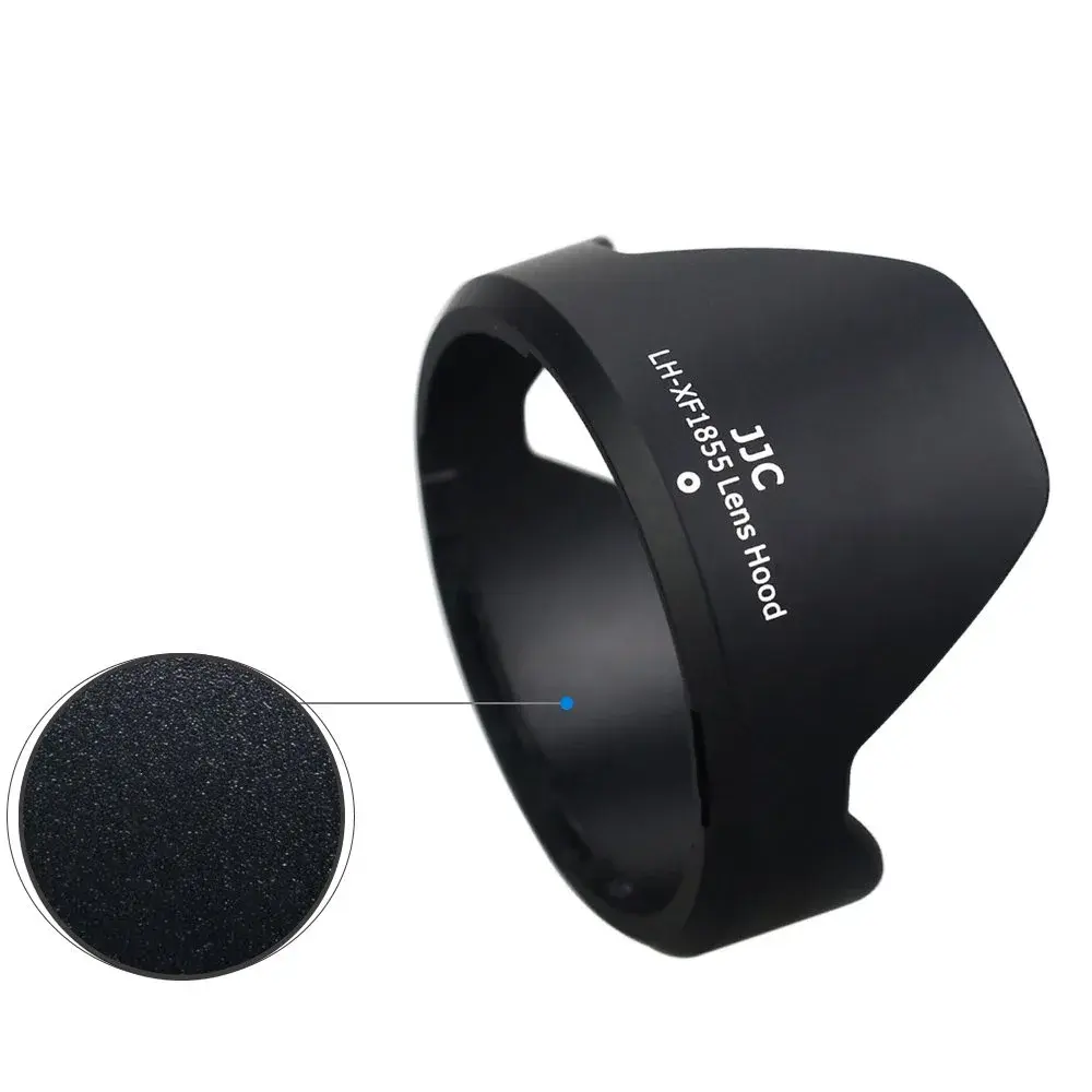 JJC Lens Hood for Fujifilm XF 18-55mm F2.8-4 R LM OIS & XF 14mm F2.8 R Lens | Blocks Stray Light, Protects Lens - view 5
