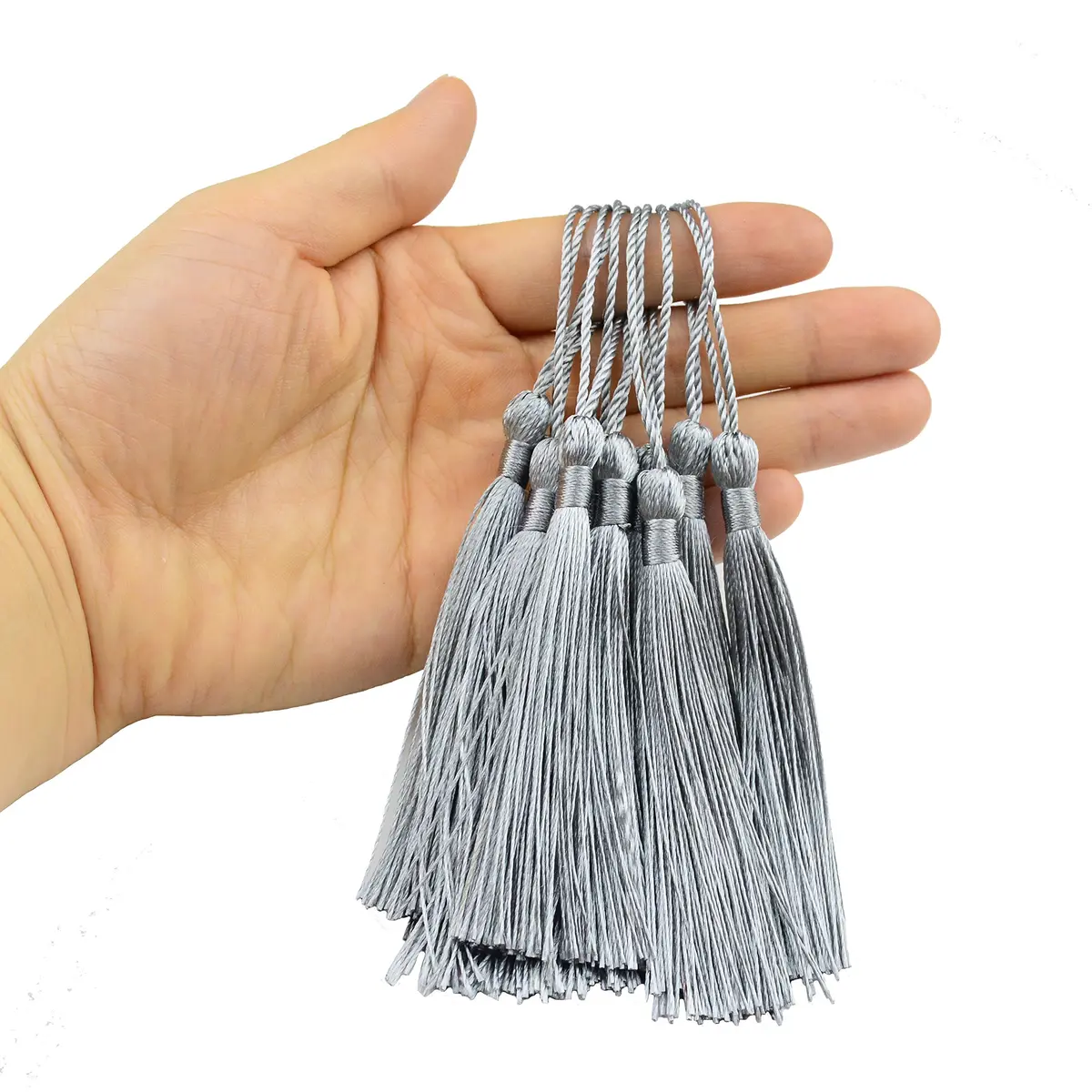 Makhry Silky Bookmark Tassels 5 Inch | Elegant Jewelry & Craft Decor (70-120 chars) - view 6