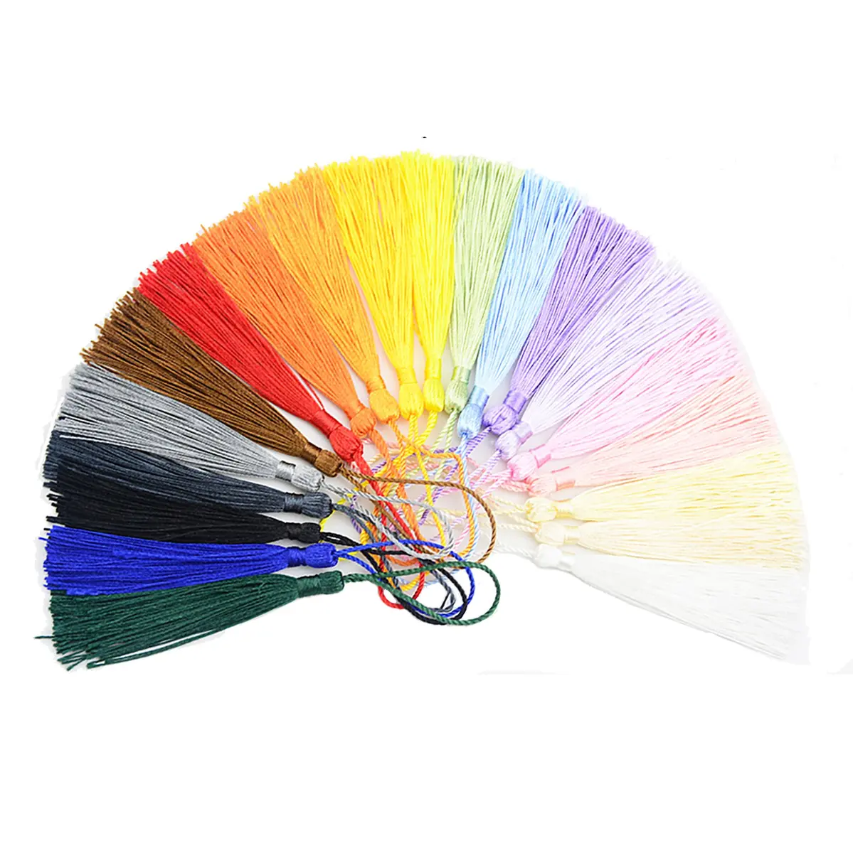 Makhry Silky Bookmark Tassels 5 Inch | Elegant Jewelry & Craft Decor (70-120 chars) - view 9