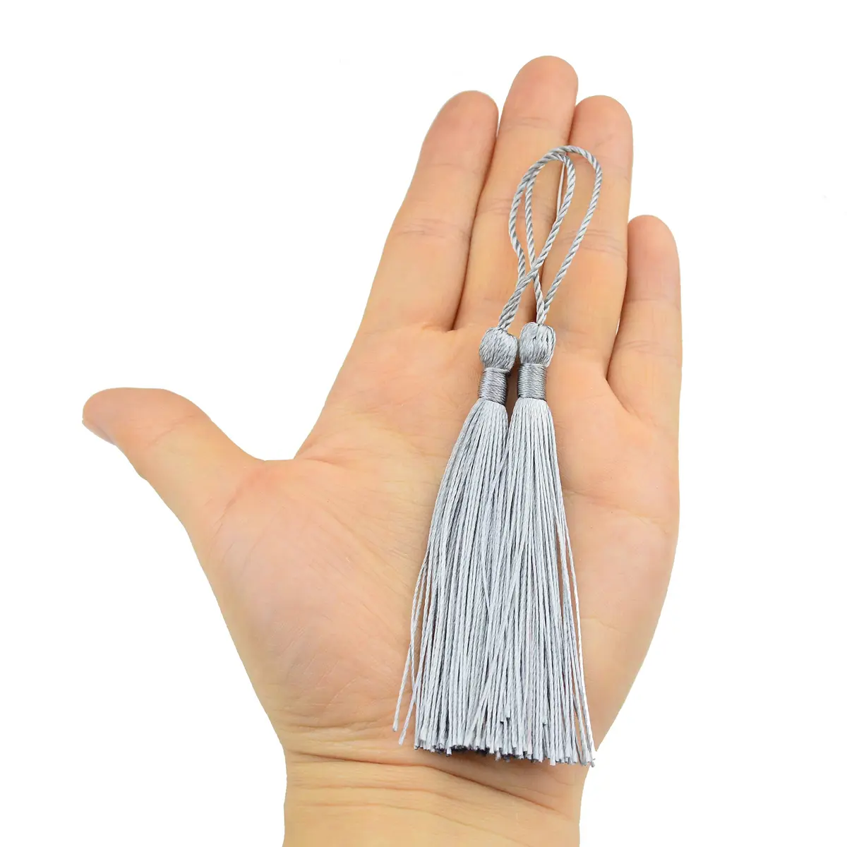 Makhry Silky Bookmark Tassels 5 Inch | Elegant Jewelry & Craft Decor (70-120 chars) - view 2