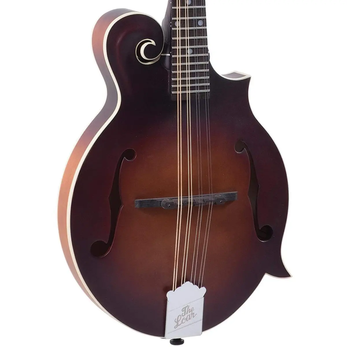 The Loar LM-310F-BRB Honey Creek F-Style Mandolin | Hand-Carved Spruce Top, 4.5/5⭐ - view 4