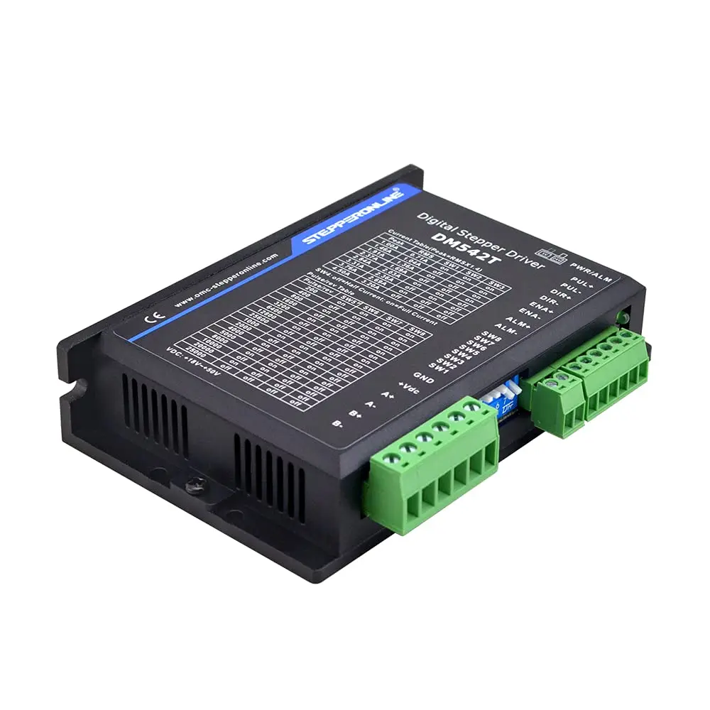 STEPPERONLINE DM542T Digital Stepper Motor Driver 4.2A 50VDC 1/128 Micro-Step for Nema 17 & 23 Motors - view 4