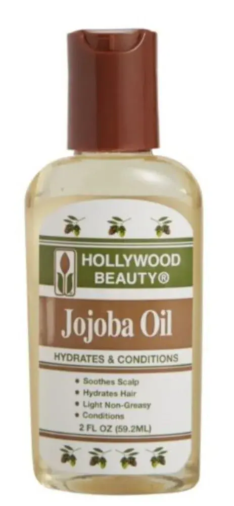Hollywood Beauty Jojoba Hair Oil 59ml (2 Fl Oz) | Hydrates & Conditions Hair - view 2