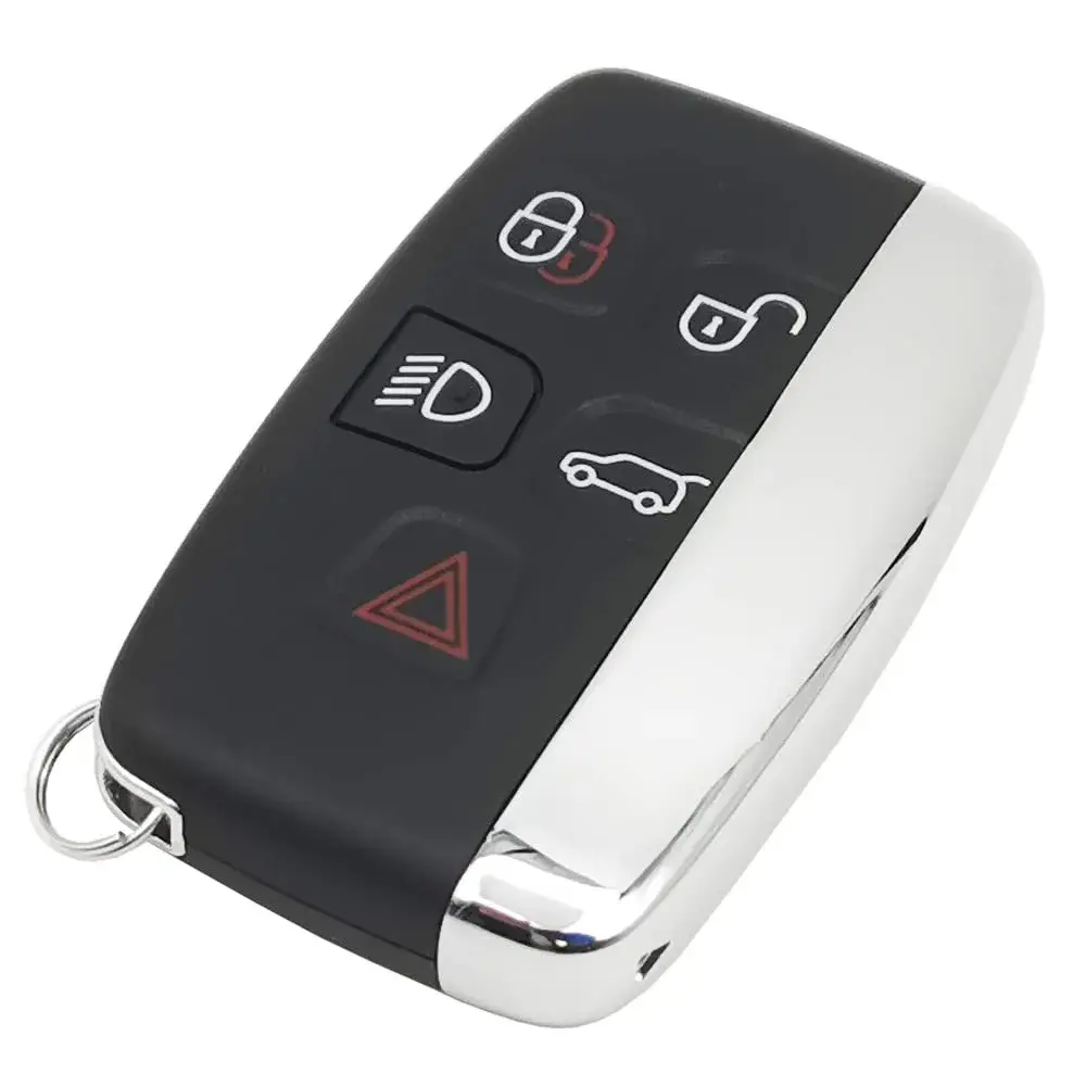 Horande Black Replacement Key Fob Cover Shell for Range Rover & Jaguar Smart Keys | 3.9 inches (9.9 cm) Length - main product image