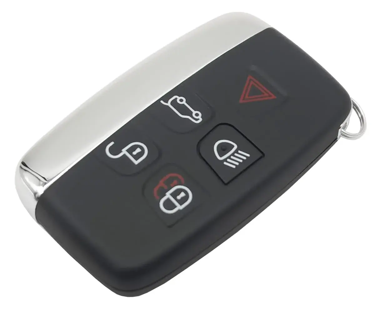 Horande Black Replacement Key Fob Cover Shell for Range Rover & Jaguar Smart Keys | 3.9 inches (9.9 cm) Length - view 2
