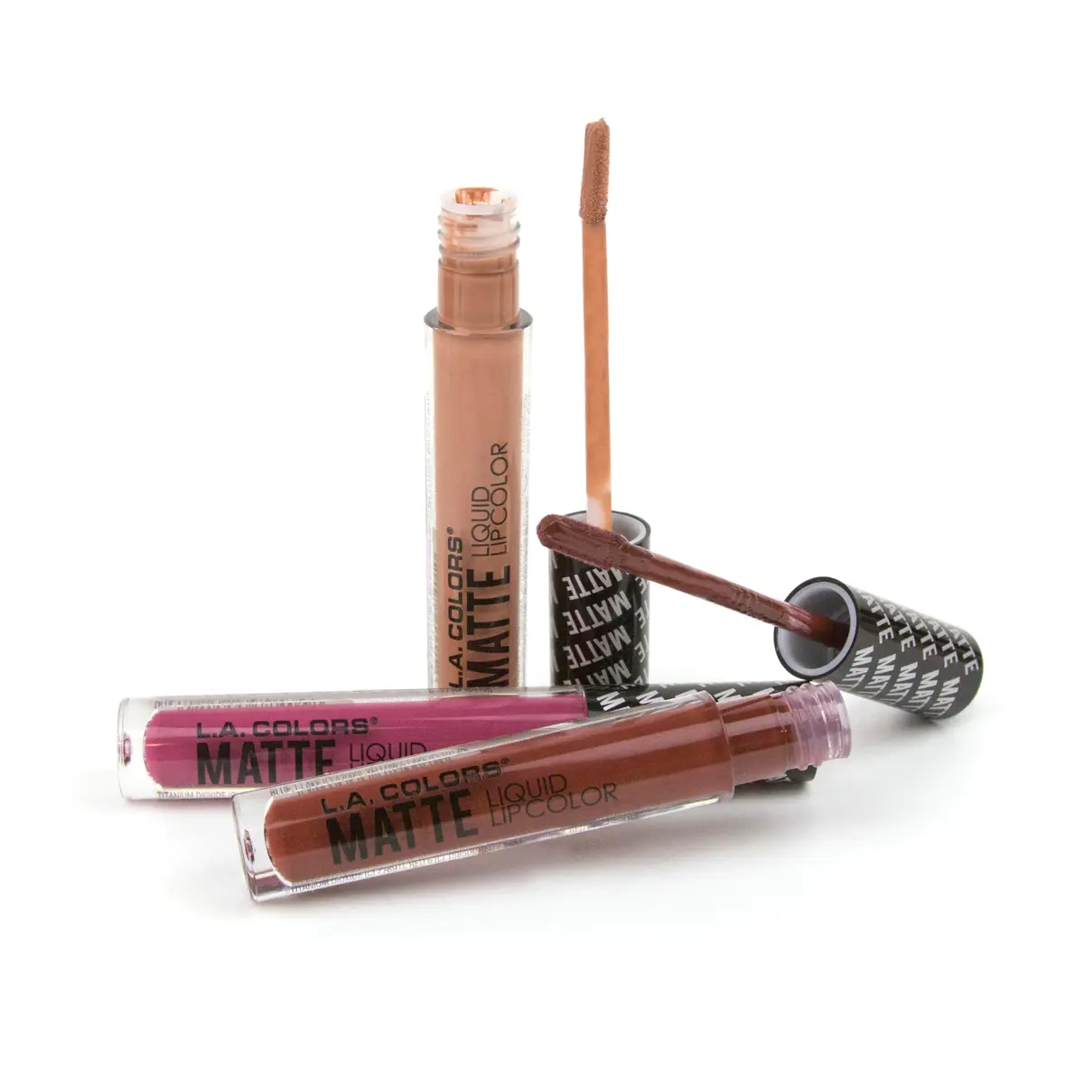L.A. COLORS Matte Liquid Lip Color Daydream 1 Fl Oz (29.57 ml) | Long-Wearing Matte Finish - view 5