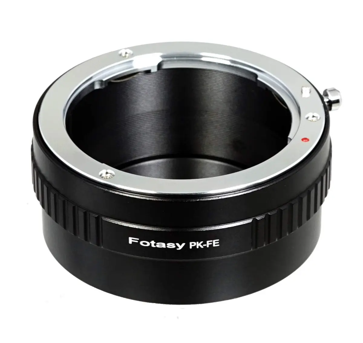 Fotasy K-Mount Lens to E Mount Adapter, K Mount E Adapter, PK Lense to E, Compatible with Sony a7 a7R a7s II III IV a9 a7c Alpha 1 a6600 a6500 a6400 a6300 a6100 a6000 a5100 a5000 a3500 ZV-E10 | Manual Focus Adapter - main product image