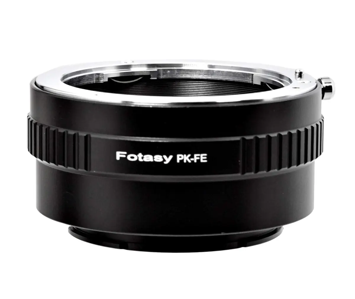 Fotasy K-Mount Lens to E Mount Adapter, K Mount E Adapter, PK Lense to E, Compatible with Sony a7 a7R a7s II III IV a9 a7c Alpha 1 a6600 a6500 a6400 a6300 a6100 a6000 a5100 a5000 a3500 ZV-E10 | Manual Focus Adapter - view 6