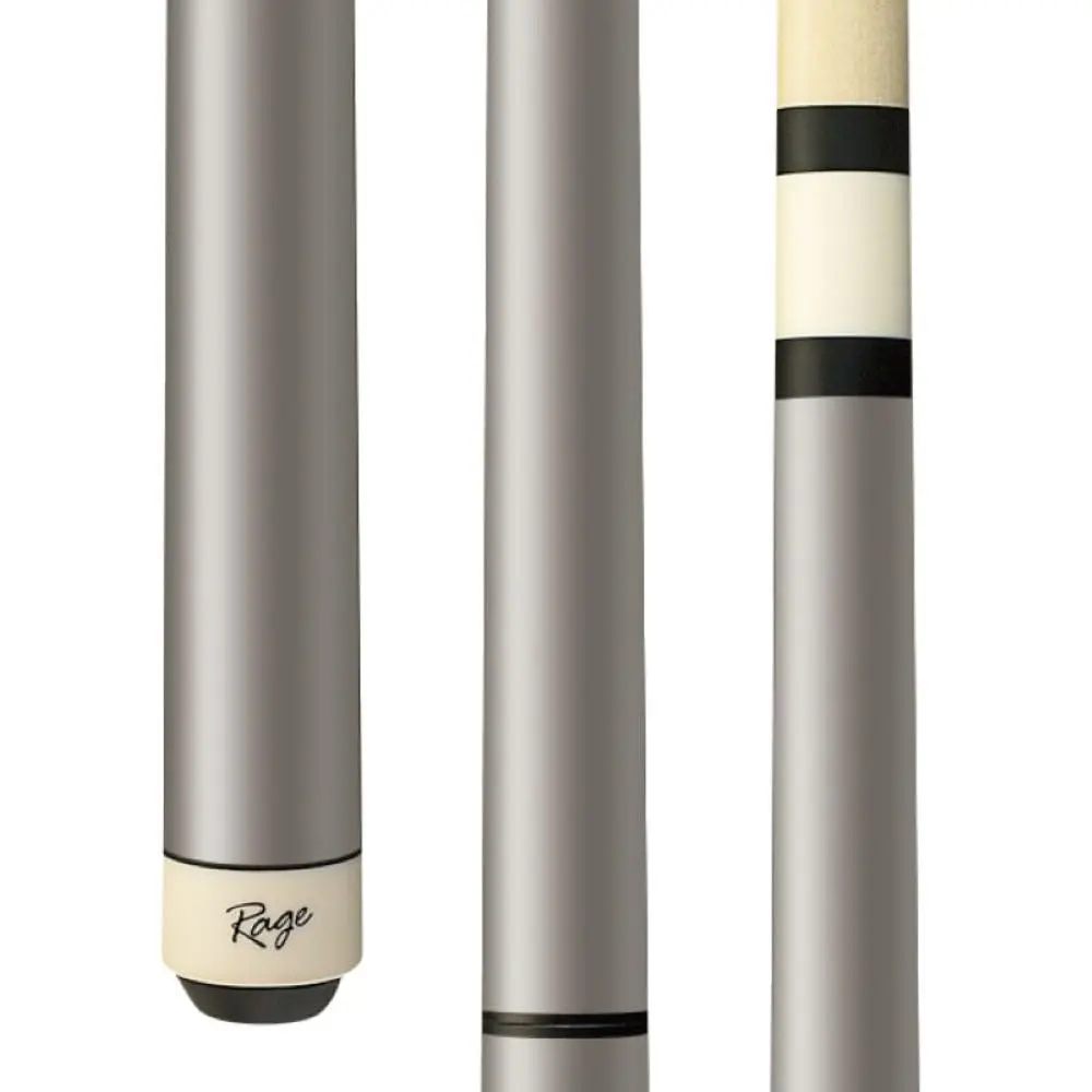 RAGE Heavy RGJBHH Hitter Jump/Break Billiard Pool Cue Stick, Silver, 25oz | Heavy Impact Design - main product image