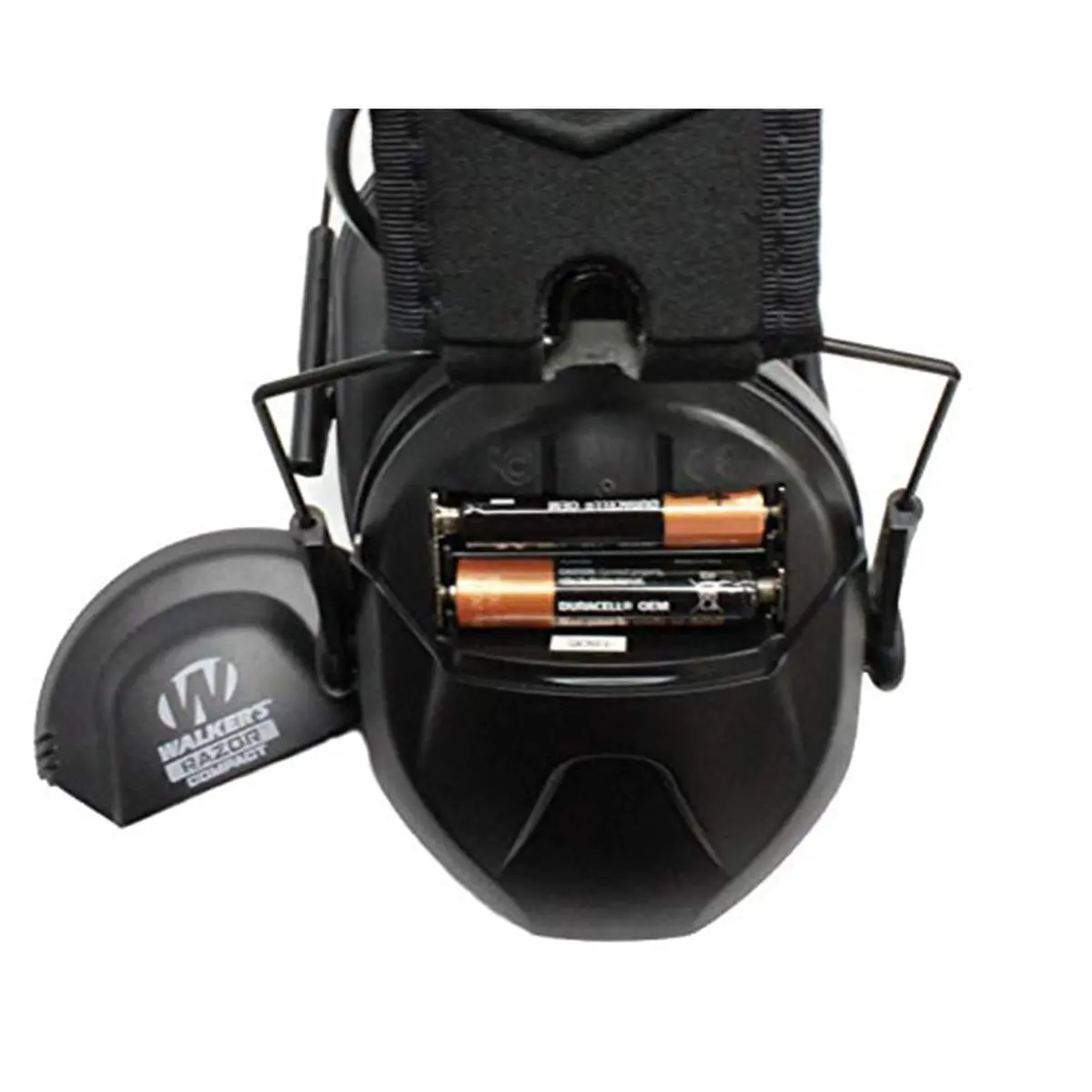 Walker's Razor Slim Electronic Muff - Black Patriot | 23dB Noise Reduction - view 4