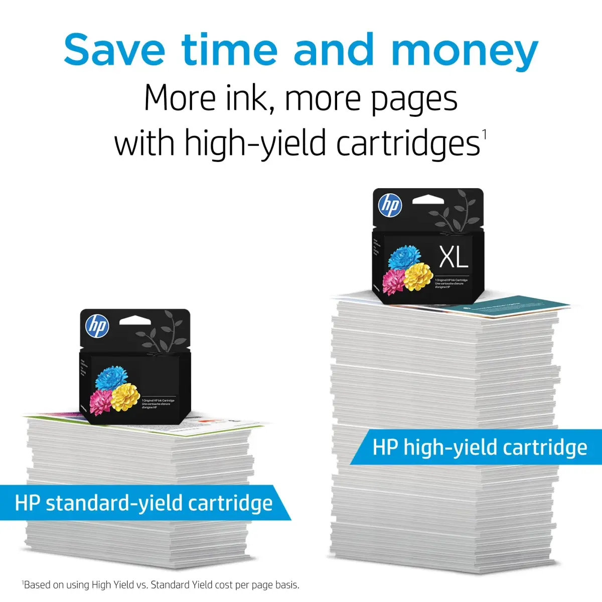 HP 64 Black & Tri-Color Ink Cartridges Combo Pack | 200 Pages Black, 165 Pages Tri-Color - view 4
