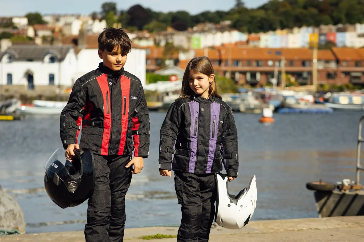 Duchinni JAGO Youth Motorcycle Jacket | Adjustable, Waterproof & CE Armor (12-14 Years) - view 2