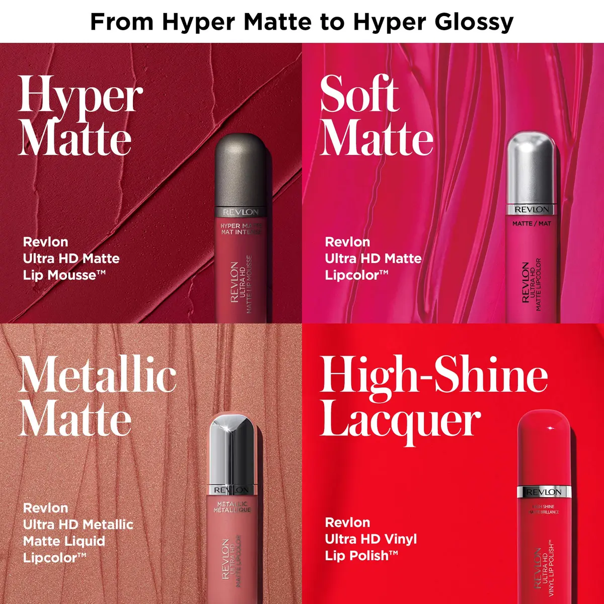 Revlon Ultra HD Metallic Matte Liquid Lipcolor | Moisturizing, Velvety, 1 Count - view 4