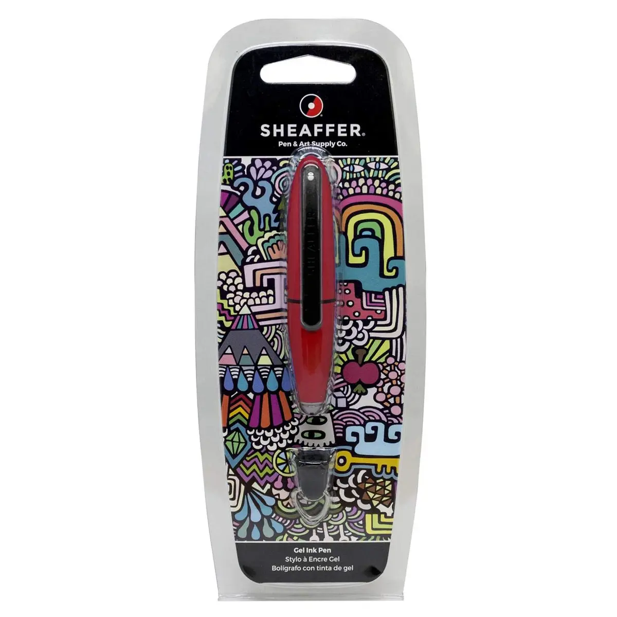 Sheaffer Ion Red Gel Rollerball Pen | Pocket-Sized Retractable Writing Instrument - view 4