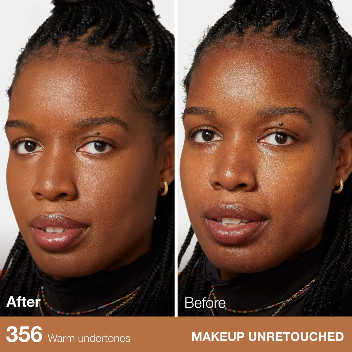 Maybelline Fit Me Matte + Poreless Liquid Foundation, 356 Warm Coconut, 1 Fl Oz | Oil-Free, Pore Minimizing - view 3