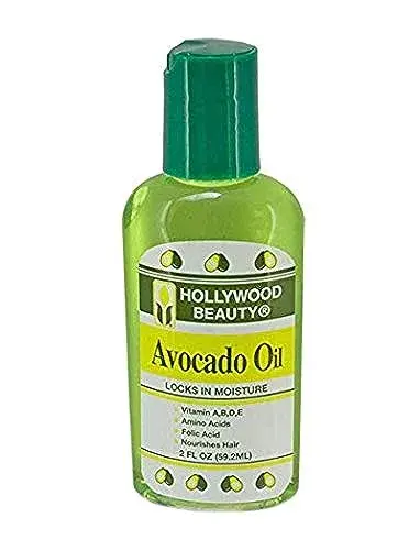 Hollywood Beauty Avocado Hair Oil 2 Oz (59 ml) | Nourishes Hair with Vitamins - main product image