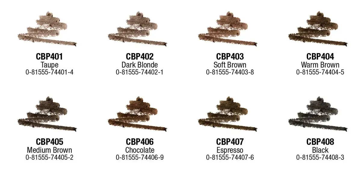 L.A. COLORS Browie Wowie Brow Pencil Medium Brown | Precision Define & Shape - view 4