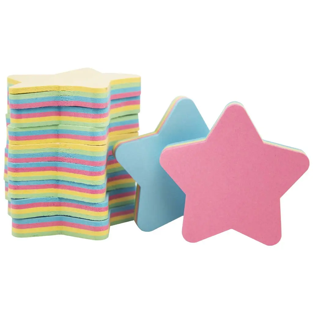 OSOPOLA Star Sticky Notes 10 Pads (1000 Sheets Total) | Bulk Pack for Office, School, Home - view 5