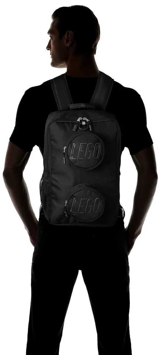 LEGO Brick Backpack - Black | Water-Resistant, Durable & Fun for Kids - view 2