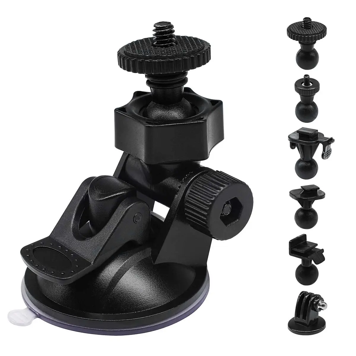 Sportway S30 Pro Dash Cam Suction Mount (2 Gen) 55mm x 75mm | Secure Adjustable View for Most Dash Cams - main product image