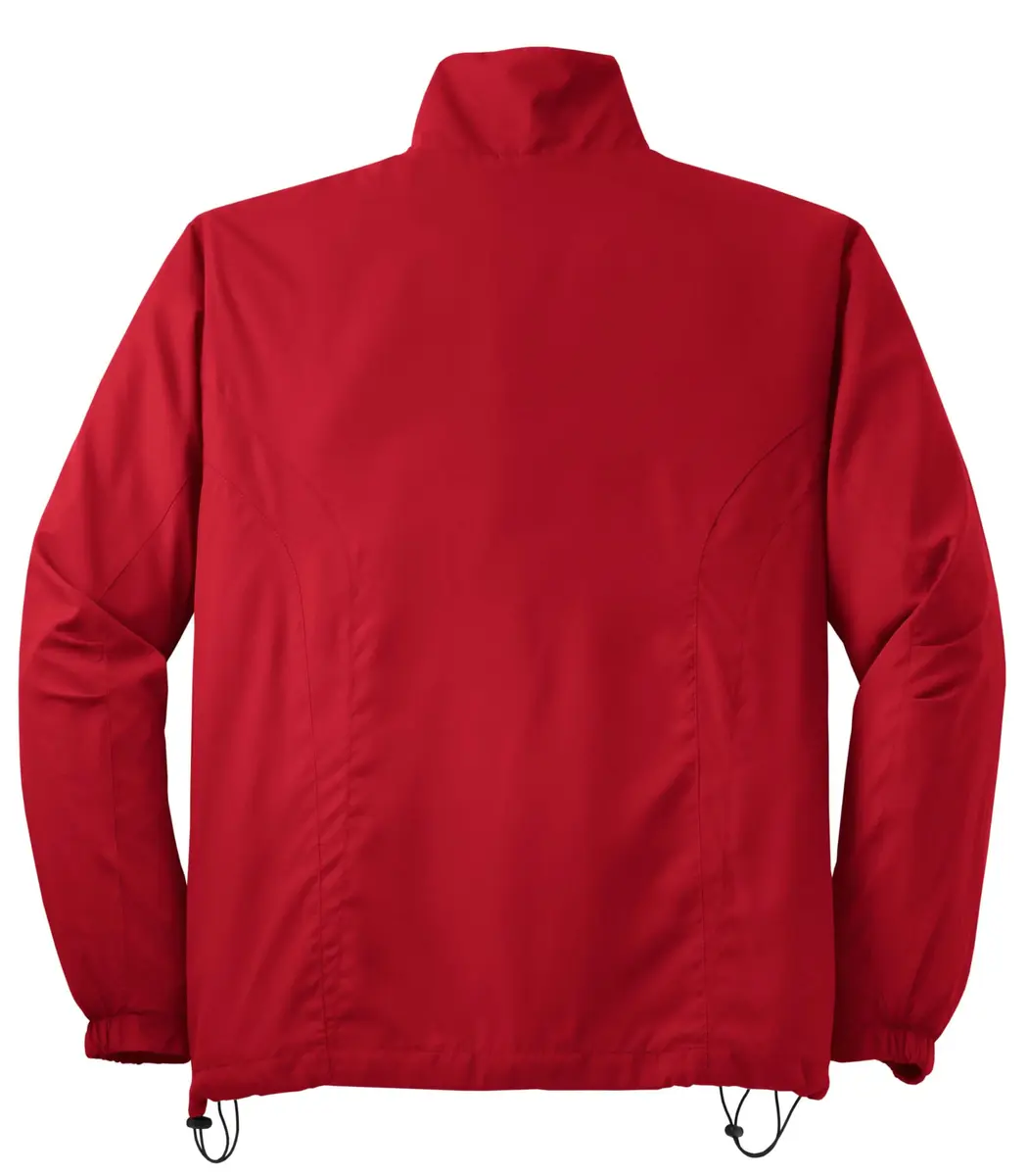 SPORT-TEK Unisex Full Zip Wind Jacket | Water-Resistant, Breathable, Lightweight (70-120c) - view 2