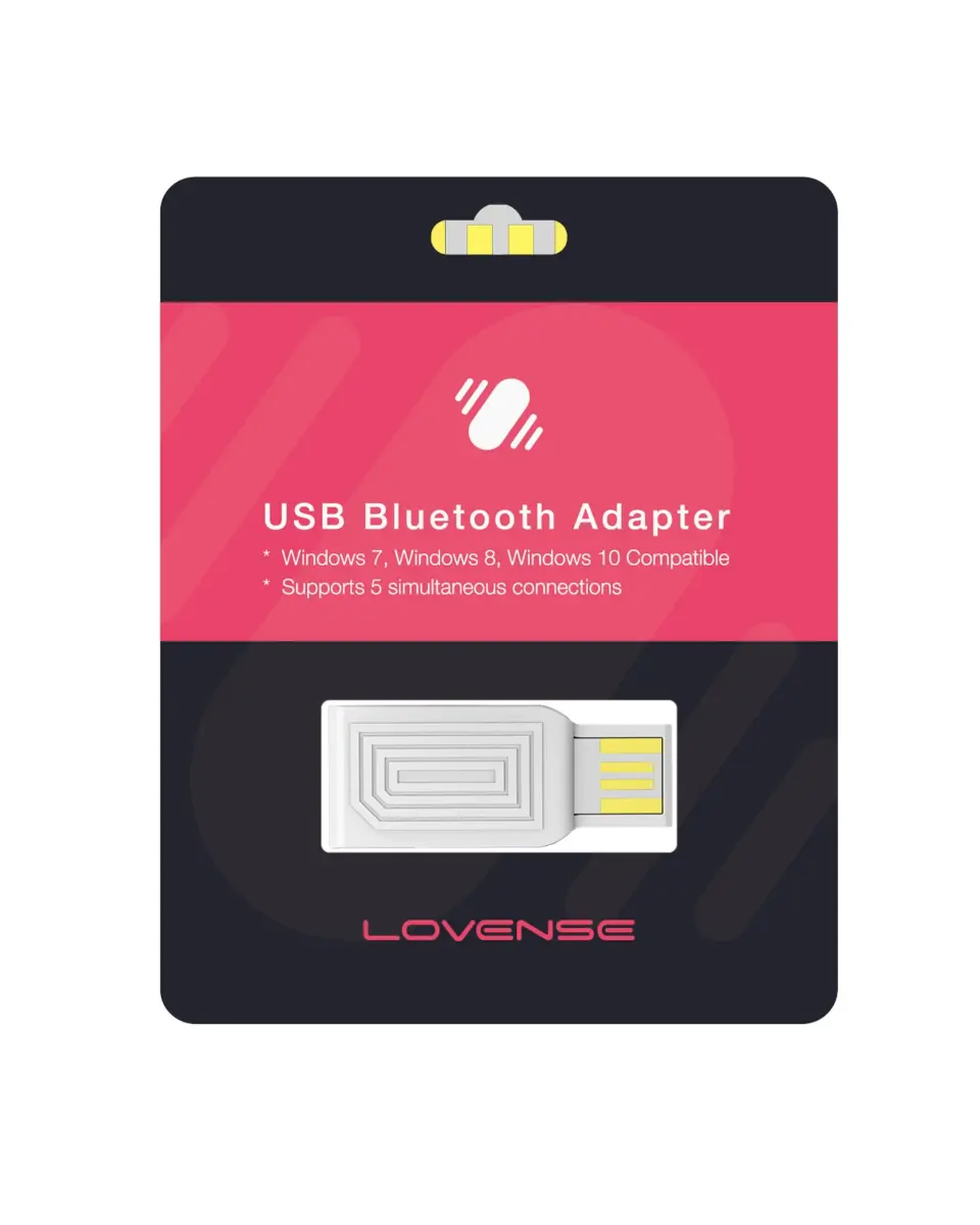 LOVENSE Dongle USB Bluetooth Adapter for PC Laptop Desktop Computer, White | Plug and Play for Windows 7/8/10/11 - view 7