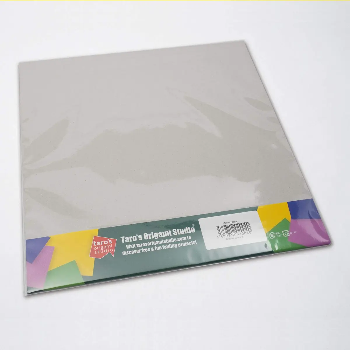 Taro's Origami Studio Jumbo Origami Paper 35cm (13.8 Inch) 30 Sheets, 30 Colors | Authentic Japanese Kami for Beginners - view 3