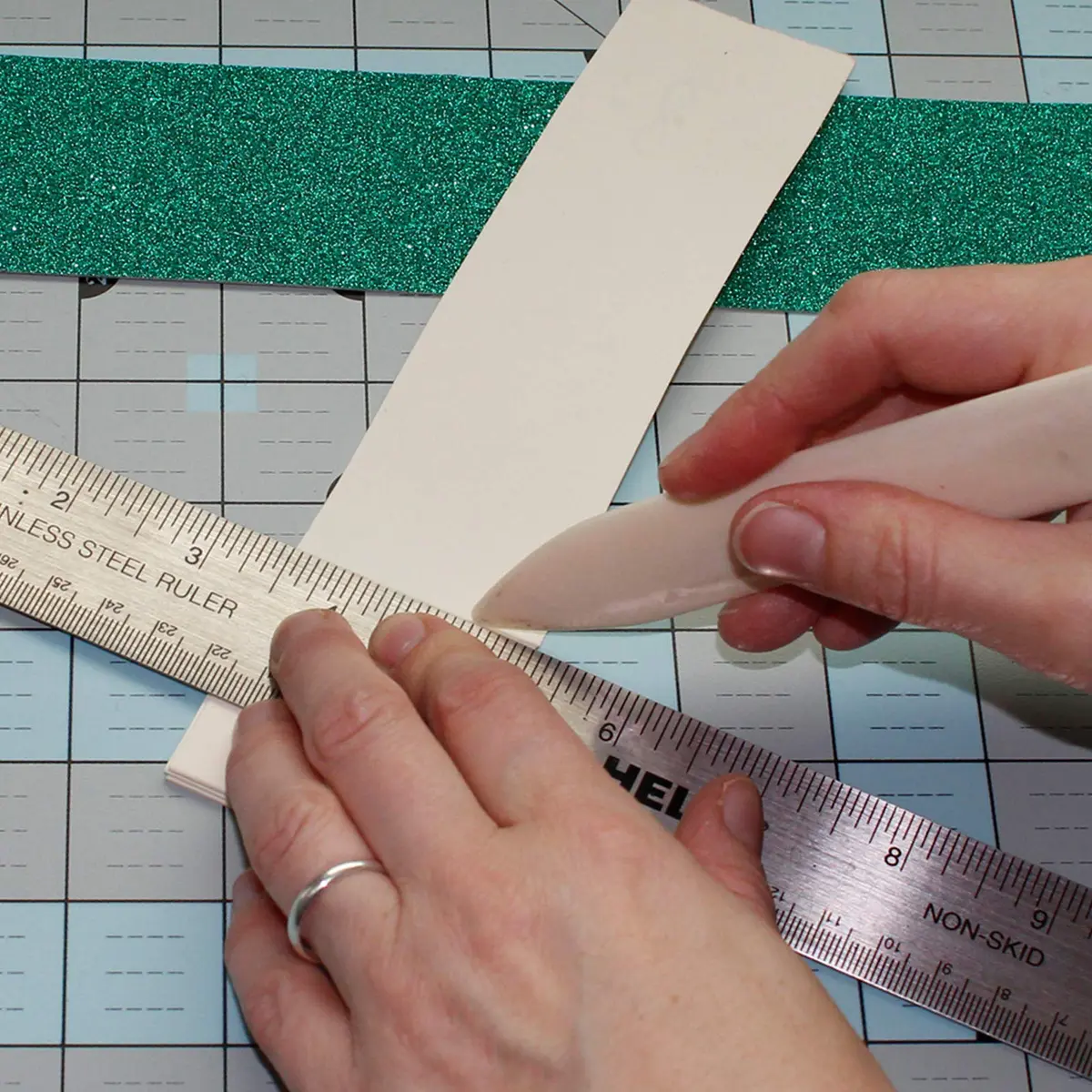 VENCINK Genuine Bone Folder Paper Creaser Tool 8 inch | Traditional Crafting & Bookbinding - view 7