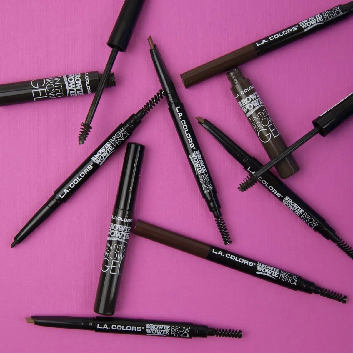 L.A. COLORS Browie Wowie Brow Pencil Taupe 0.28g (0.01 Oz) | Precision Shaping for Natural Brows - view 8