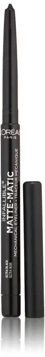 L'Oreal Paris Infallible Matte-Matic Mechanical Eyeliner, Ultra Black | 24HR Smudge-Resistant Waterproof Gel - main product image