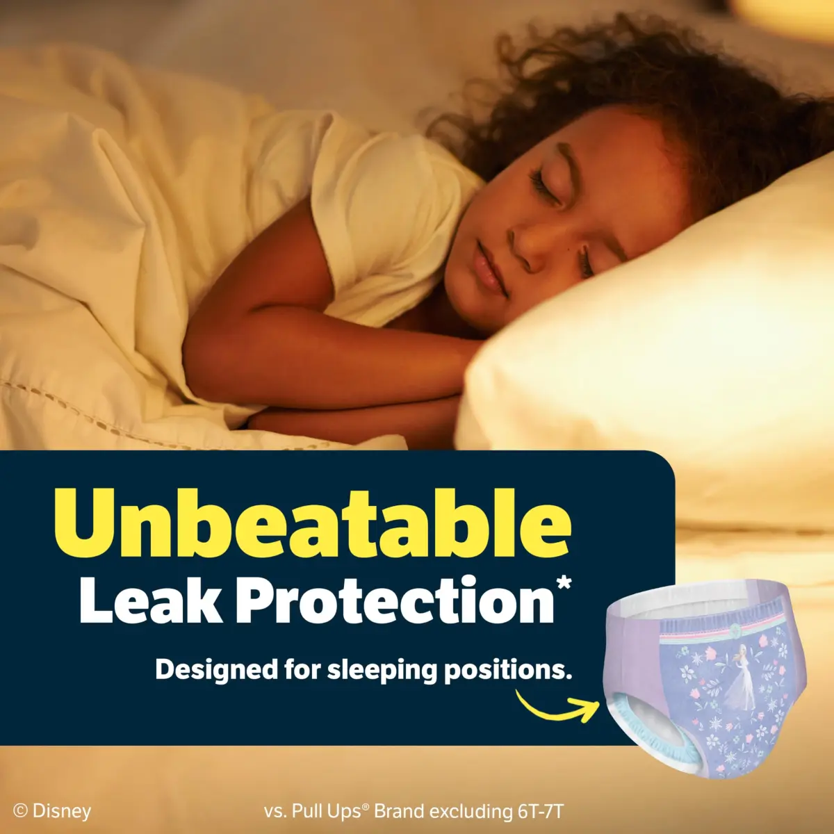 GoodNites Girls' Nighttime Bedwetting Underwear, Extra Small (28-43 lbs), 15 Ct | Clinically Proven for Better Sleep - view 3