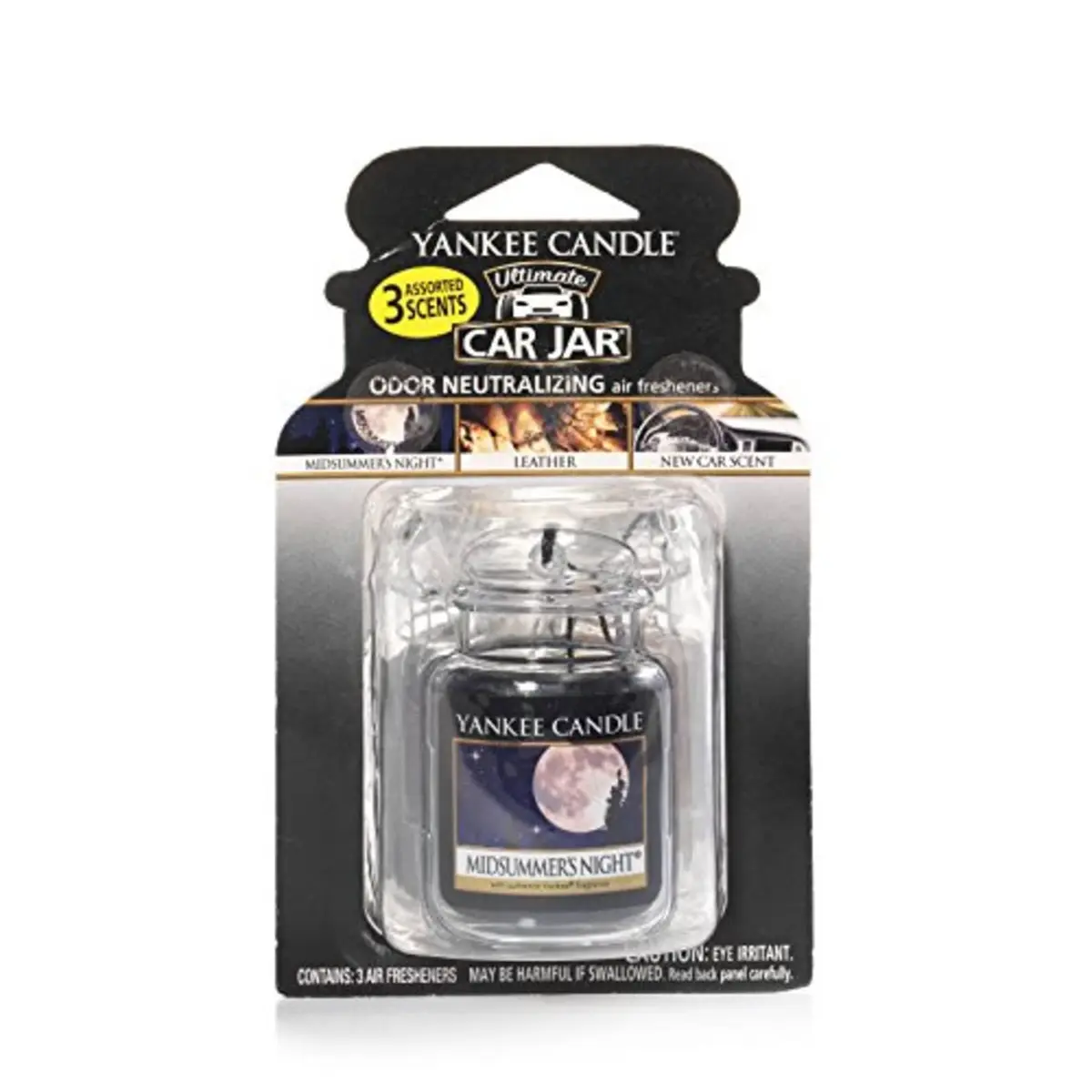 Yankee Candle Scented Car Air Freshener 3-Pack | Long-Lasting Fragrance with Fresh Scent (70-120 chars) - view 2