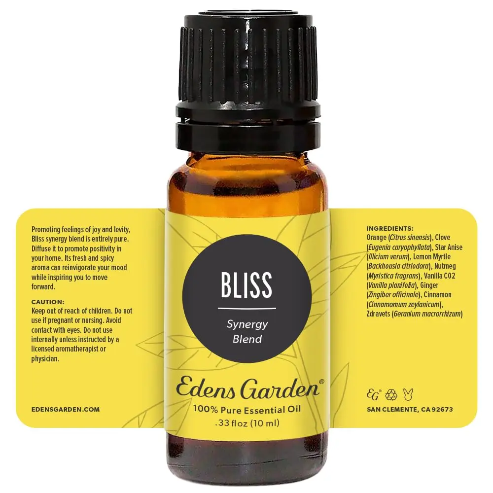 Edens Garden Bliss 10 ml | Pure Essential Oil Blend for Aromatherapy & Mood Support - view 9
