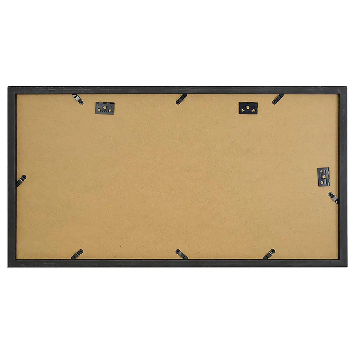 Golden State Art Diploma Frame with Tassel Holder and Photo, Black Wood | Modern Shadow Box for Certificates & Photos - view 3