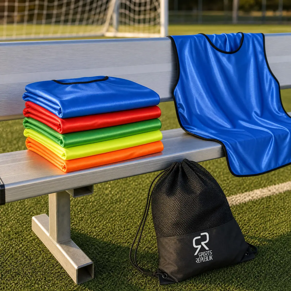 SportsRepublik Pinnies for Sports 12-Pack | Thick, Opaque, Mesh Carry Bag, Adult & Kids Sizes - view 8