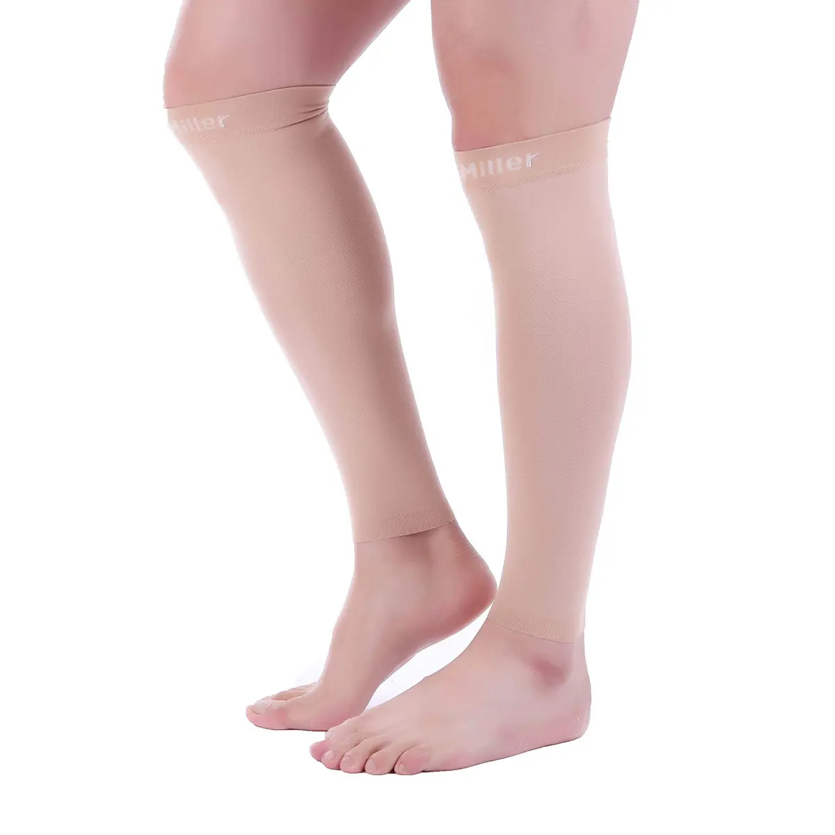 Doc Miller Calf Compression Sleeves 15-20 mmHg | Graduated Leg Support for Active & Recovery - view 6