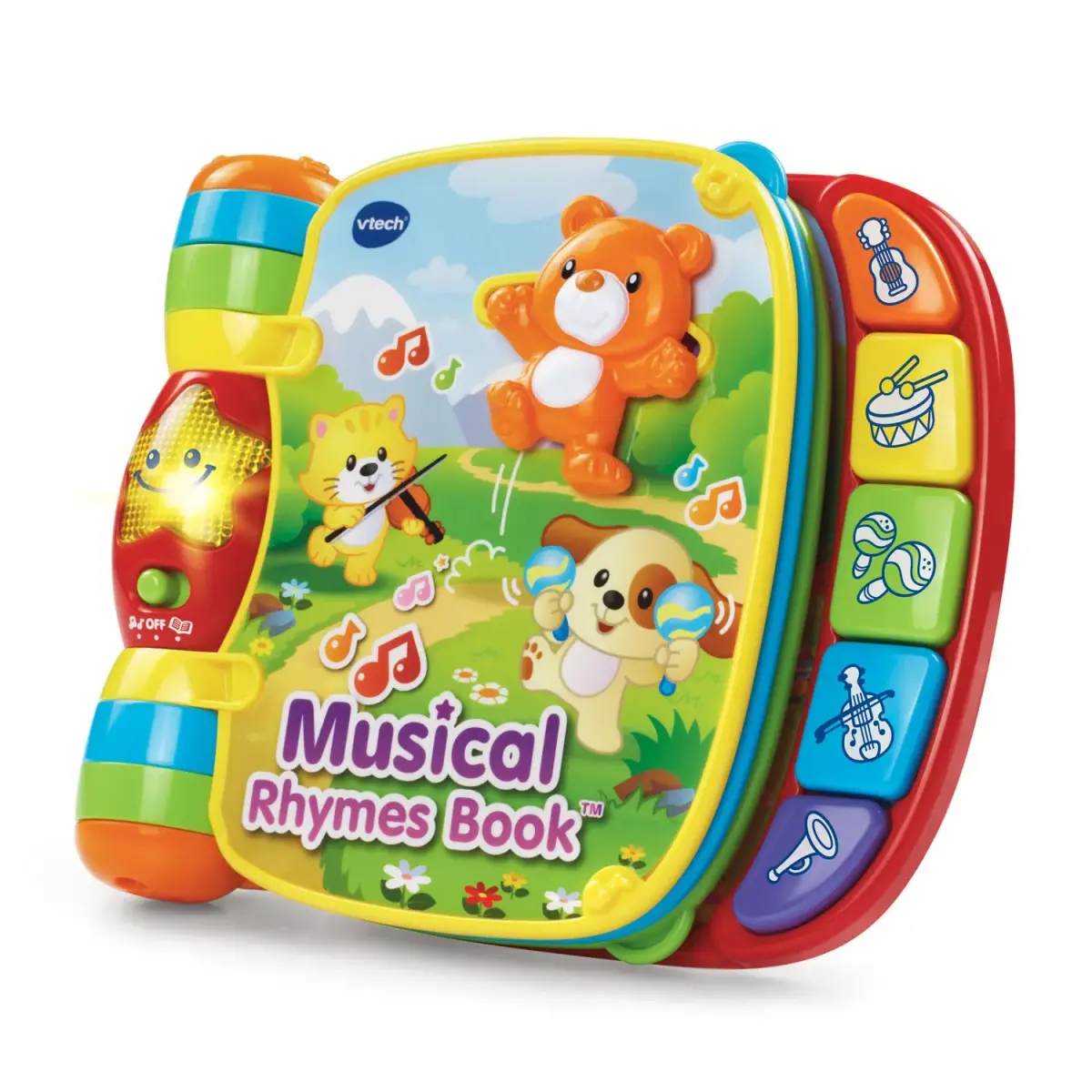 VTech Musical Rhymes Book Red | Electronic Learning Toy for Babies 6-36 Months - main product image