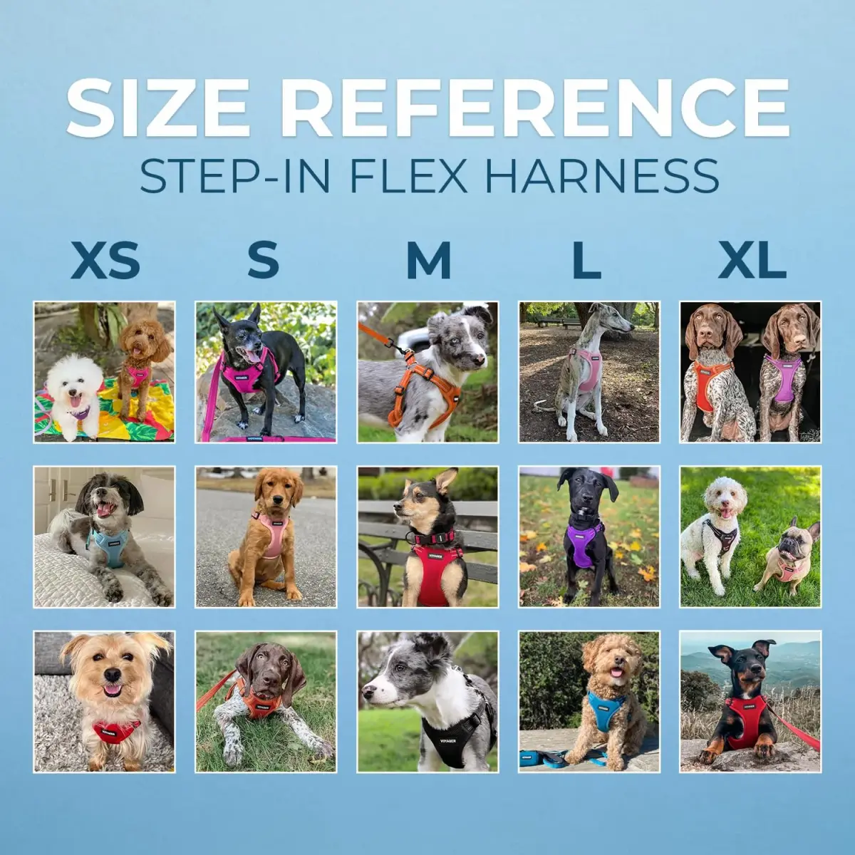 Voyager Step-in Flex Adjustable Dog Harness Fuchsia Medium | No-Pull, Breathable Air Mesh, Reflective Safety - view 6