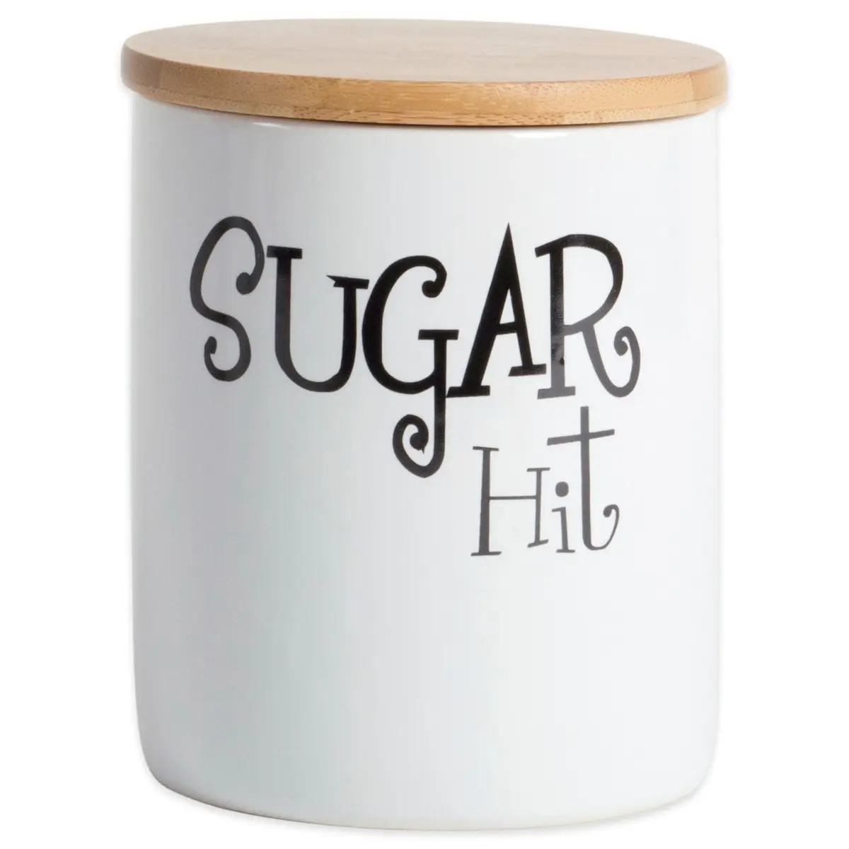 DII Canister Set 3 Piece | Ceramic Food Storage Containers in White - view 3
