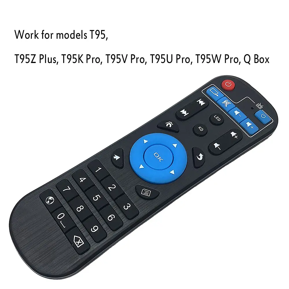 Amiroko Remote Control for T95Z Plus, T95K T95V T95U T95W Pro Android TV Box | Compatible with select models - view 2