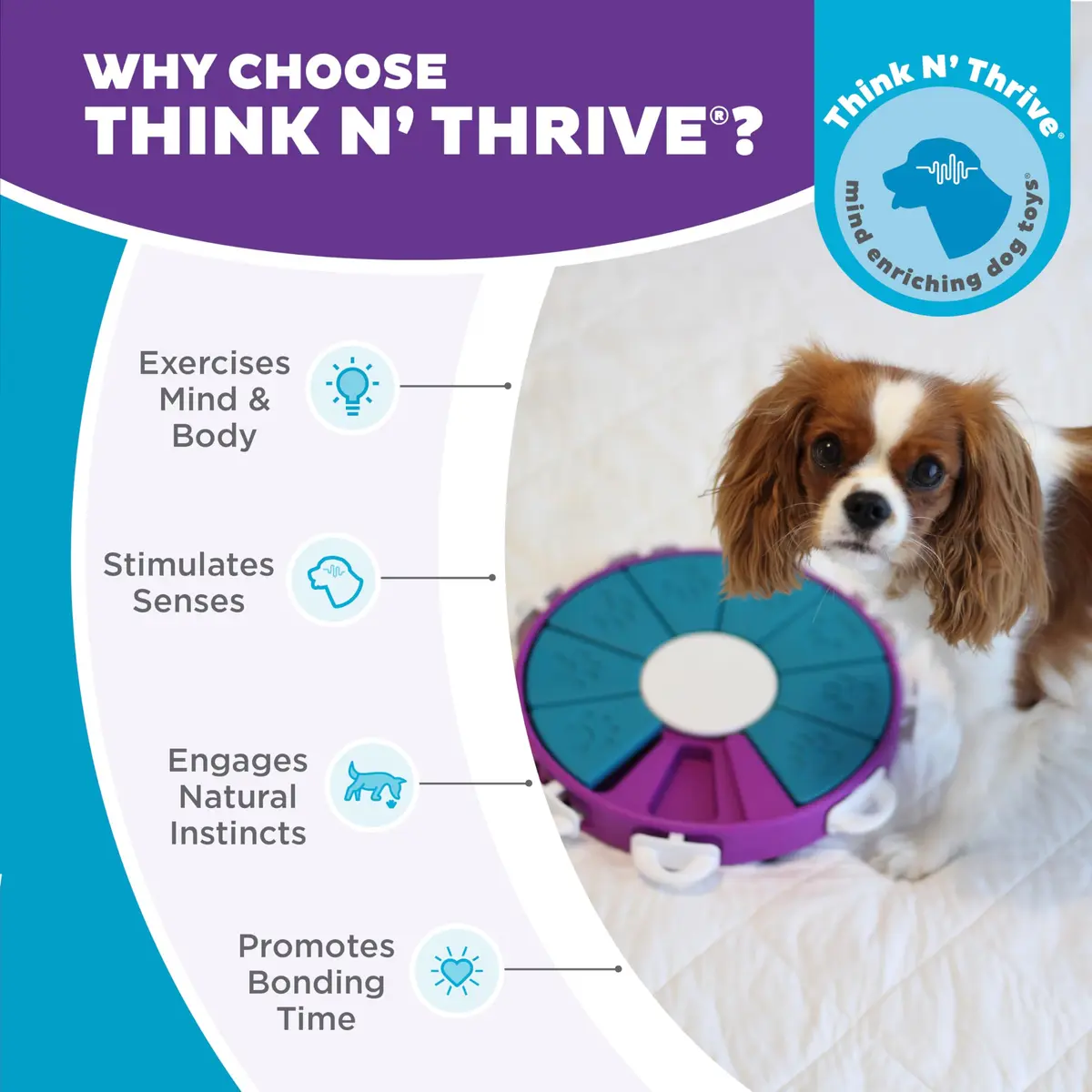 Outward Hound Nina Ottosson Dog Twister Treat Puzzle 11.8" (30cm) | Advanced Level 3 Dog Toy for Mental Stimulation - view 6