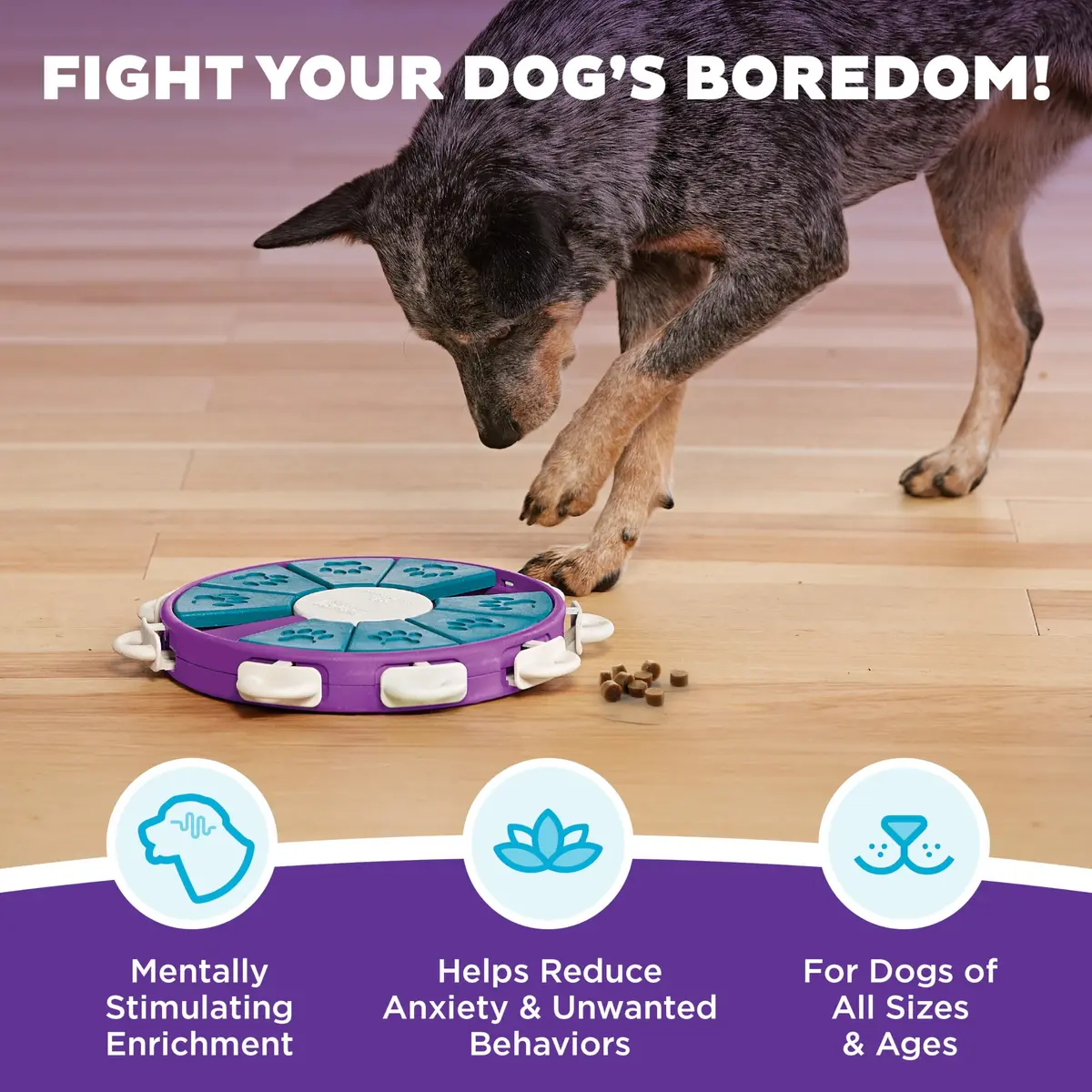 Outward Hound Nina Ottosson Dog Twister Treat Puzzle 11.8" (30cm) | Advanced Level 3 Dog Toy for Mental Stimulation - view 2