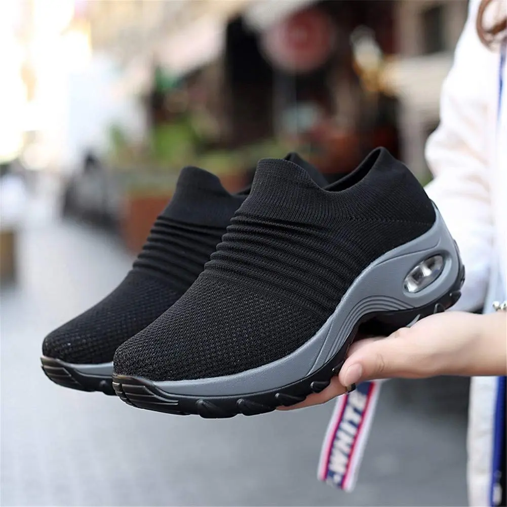 LEADER SHOW Women's Slip-On Walking Shoes 7 | Casual Loafers with Platform Heel (4cm) for Daily Comfort - view 7