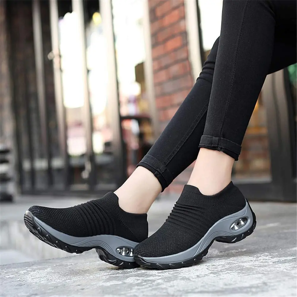 LEADER SHOW Women's Slip-On Walking Shoes 7 | Casual Loafers with Platform Heel (4cm) for Daily Comfort - view 8
