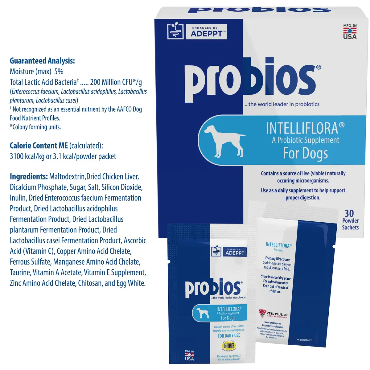 Probios Dog Probiotic Tablets, Chicken Liver, 45 Count | Supports Digestive & Immune Health - view 5