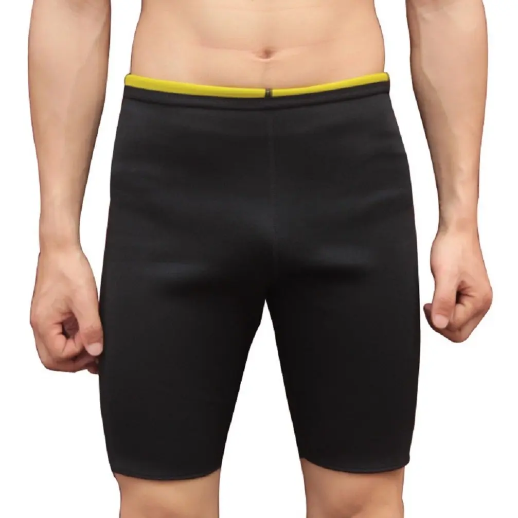Bakerdani Mens Hot Sweat Thermo Shorts | Neoprene Body Shaper for Weight Loss (4XL) - view 2