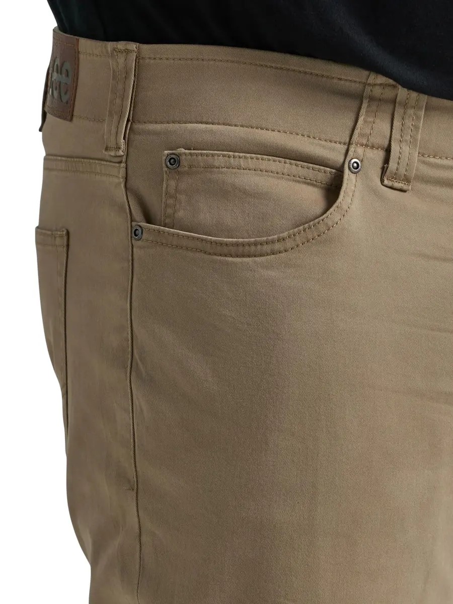 Lee Men's Big & Tall Extreme Motion Straight Taper Jean 46W x 30L | Classic Fit with Flex Waist - view 2